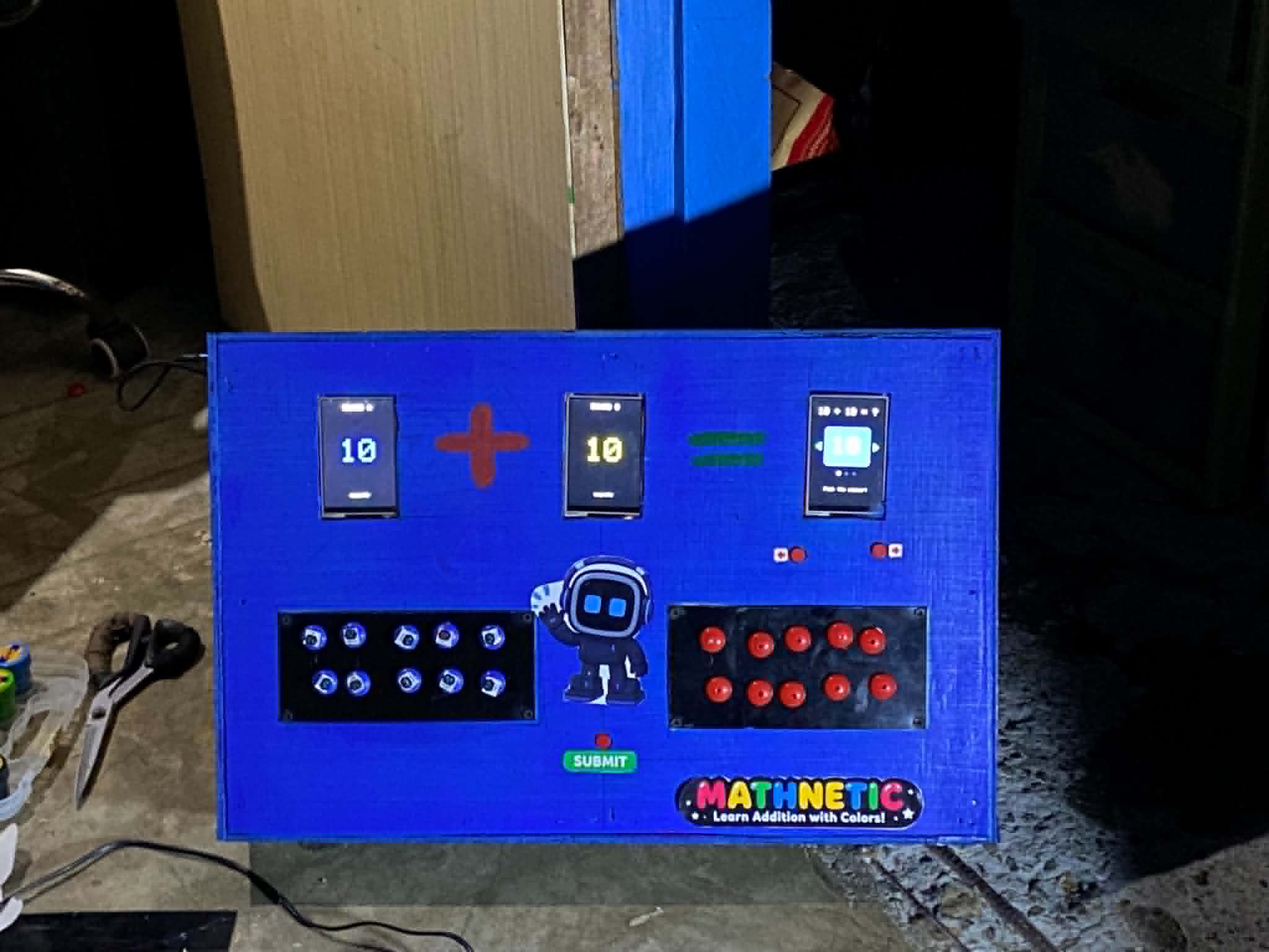 MATHNETIC - Interactive Grade 1 Addition Learning Device